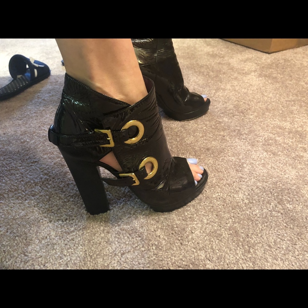 Sergio Rossi leather boots